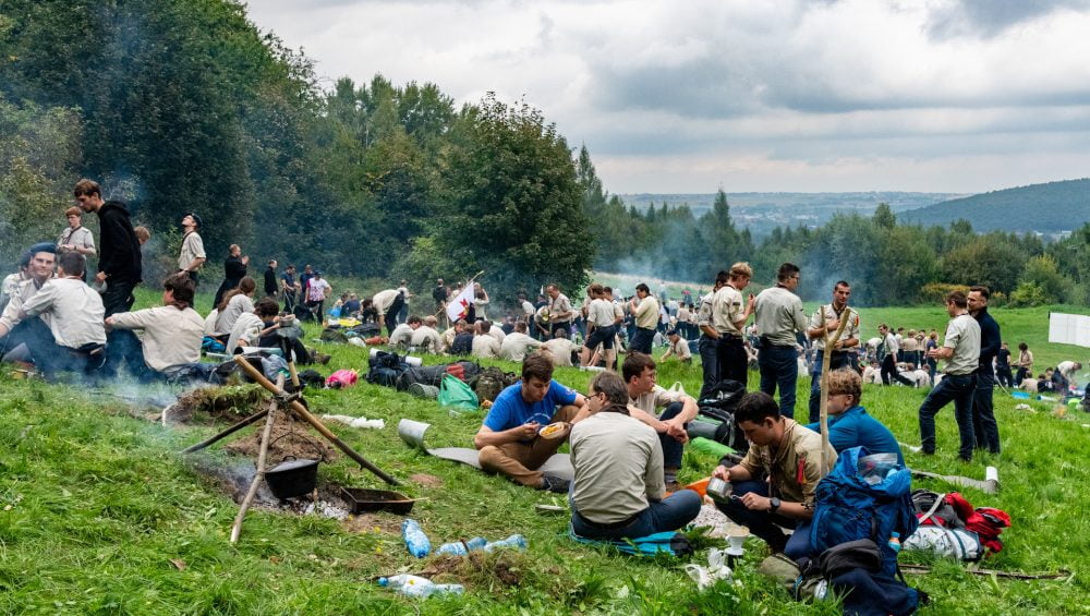 Święty Krzyż 2023 - Nowa Słupia - obiad