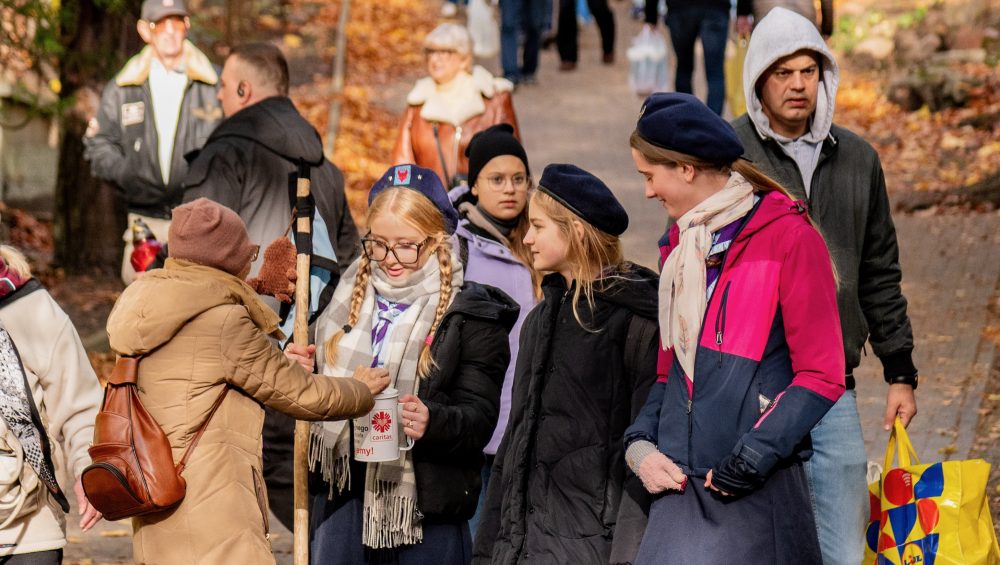 Listopadowa kwesta 2025 (Sikorka)