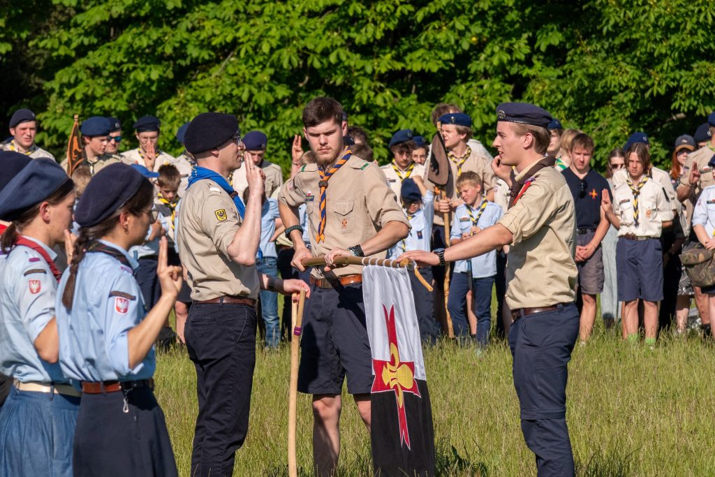 Jan Ignasiak - mianowany na hufcowego 1. Hufca Warszawskiego